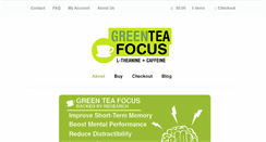 Desktop Screenshot of greenteafocus.com